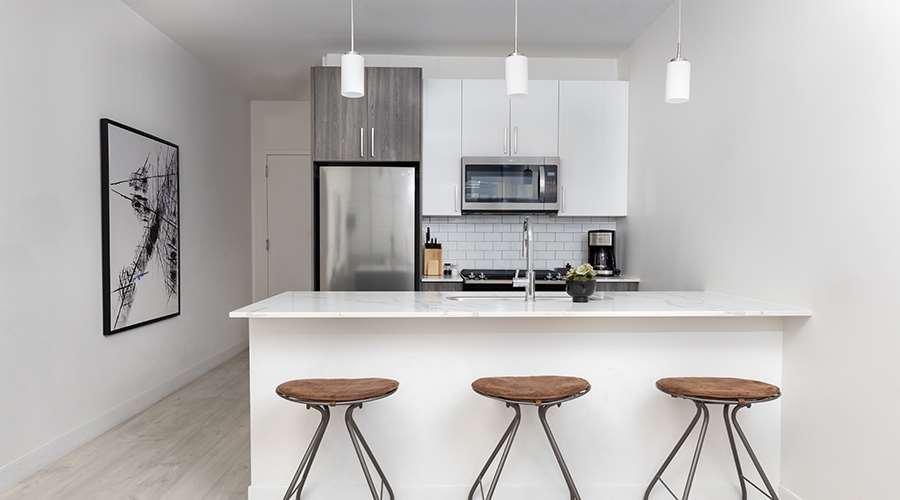 Sentral Michigan Avenue Apart otel Chicago Dış mekan fotoğraf Kitchen