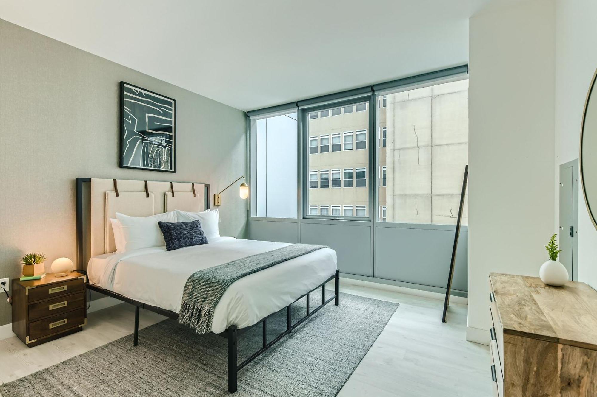 Sentral Michigan Avenue Apart otel Chicago Oda fotoğraf Bedroom